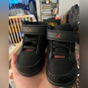 Jordan Kids Black Sneakers - Air Jordan’s 4C